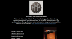 Desktop Screenshot of mathercab.com